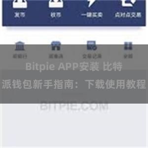 Bitpie APP安装 比特派钱包新手指南：下载使用教程