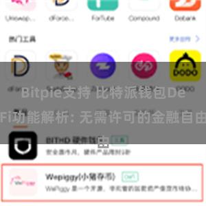 Bitpie支持 比特派钱包DeFi功能解析: 无需许可的金融自由