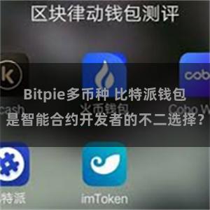 Bitpie多币种 比特派钱包是智能合约开发者的不二选择？