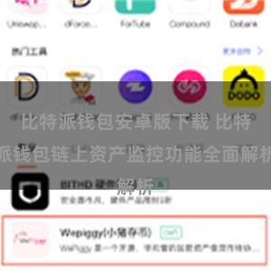 比特派钱包安卓版下载 比特派钱包链上资产监控功能全面解析