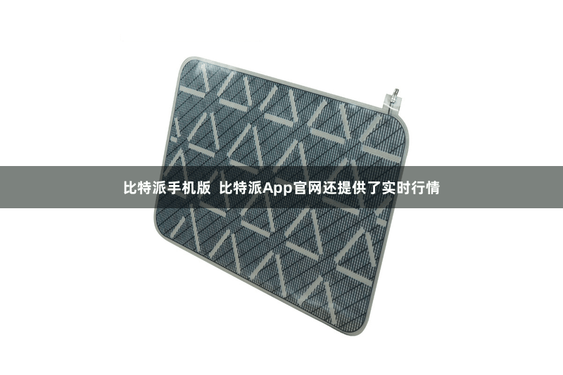比特派手机版  比特派App官网还提供了实时行情